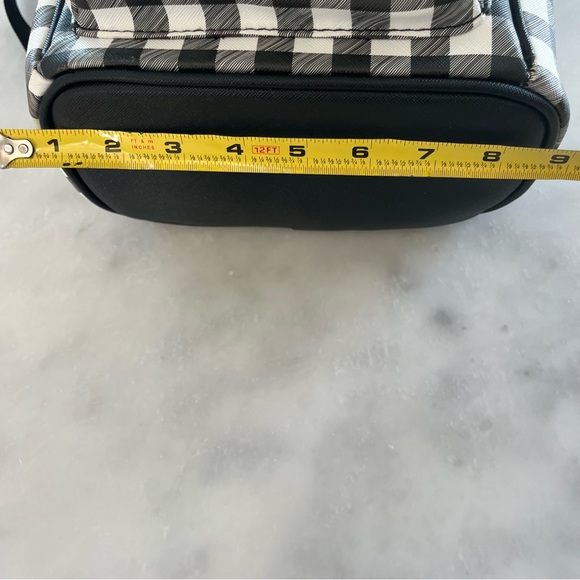 Gingham backpack. 10” x 8” - Picture 6 of 9